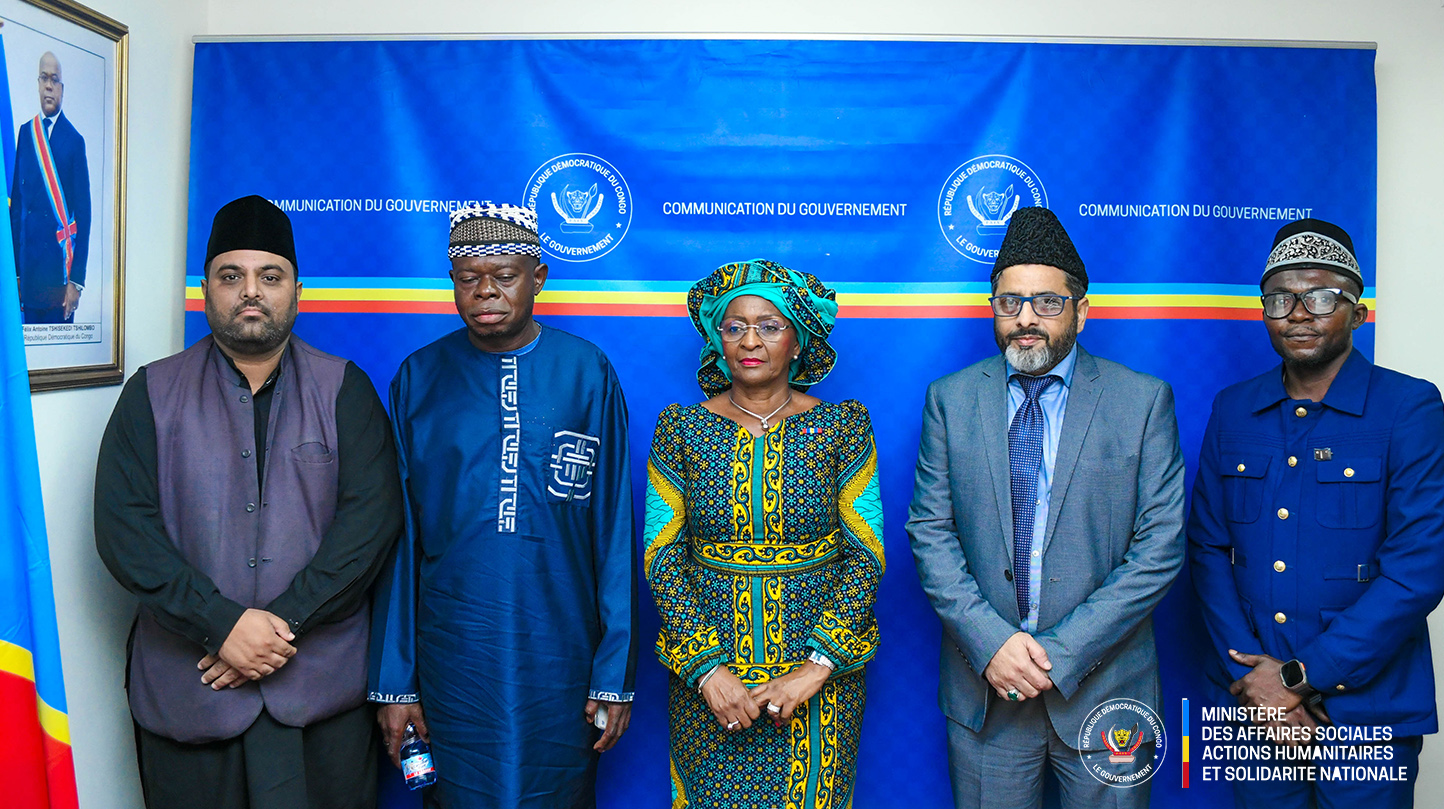 KINSHASA – 14 FEVRIER 2025 : AUDIENCE ACCORDEE AU REPRESENTANT LEGAL DE LA COMMUNAUTE MUSULMANE AHMADIYYA