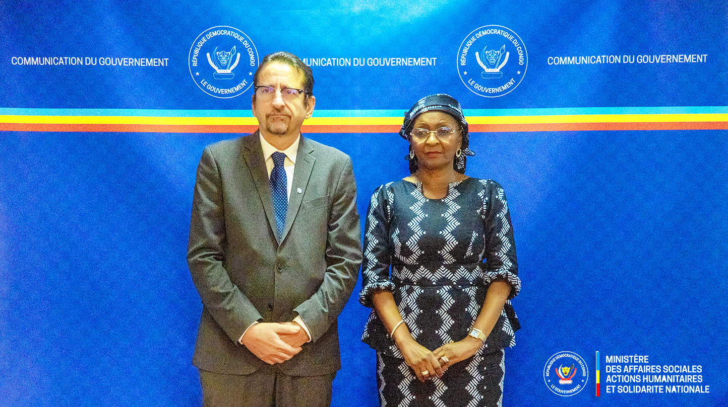 KINSHASA – 30 JANVIER 2024 : AUDIENCE ACCORDEE A BRUNO LEMARQUIS, REPRÉSENTANT SPÉCIAL ADJOINT DU SECRÉTAIRE GÉNÉRAL DES NATIONS UNIES EN RDC