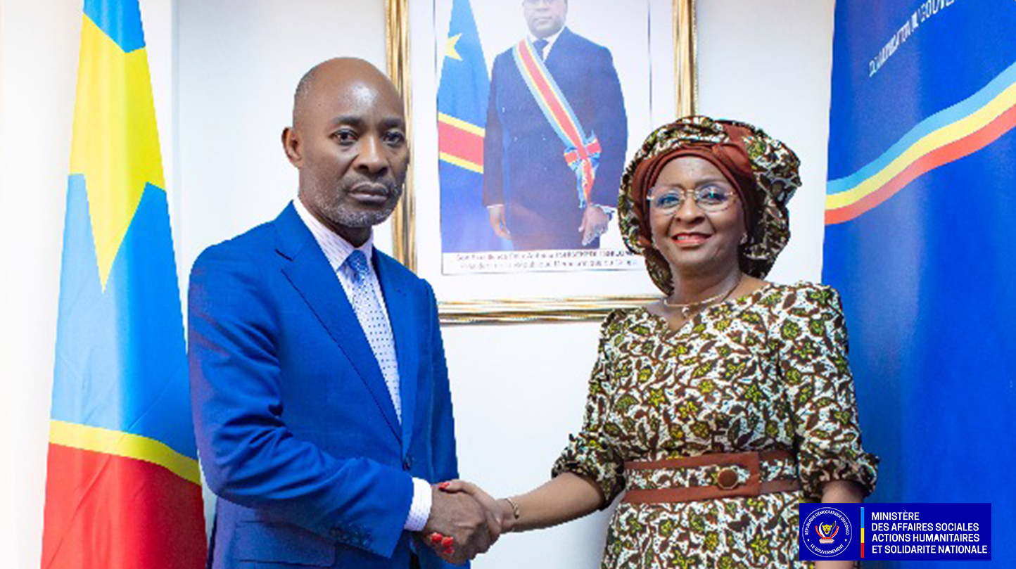 KINSHASA 26 FÉVRIER 2025 : AUDIENCE ACCORDÉE AU GOUVERNEUR DU SUD-KIVU SUR LA SITUATION HUMANITAIRE DE SA PROVINCE