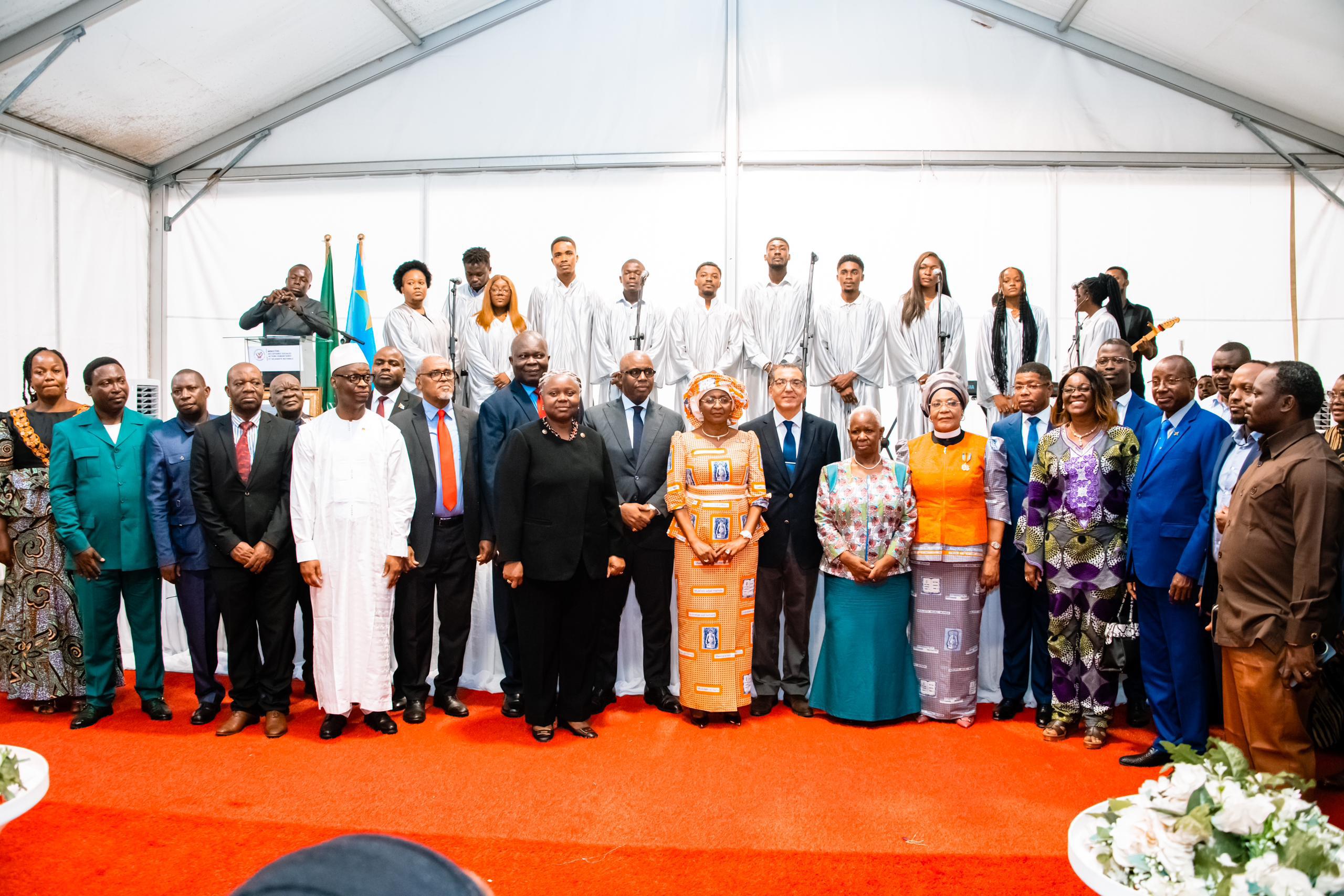 Le corps diplomatique des ambassadeurs accrédités en RDC