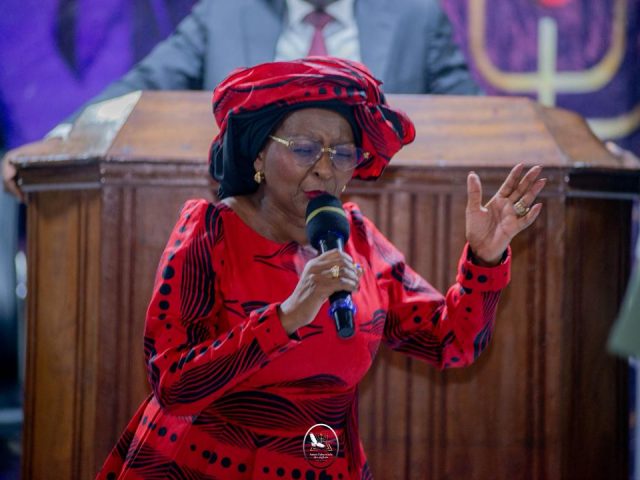 Kinshasa, Dimanche 08 Fevrier 2026, Clôture de la semaine de prière pour la paix en République Démocratique du Congo, organisée à l&rsquo;eglise Ministere soleil couchant, Amen tabernacle des Aiglons Temple des miracles de Matonge du Pasteur Richard Kalonji wa Mulumba