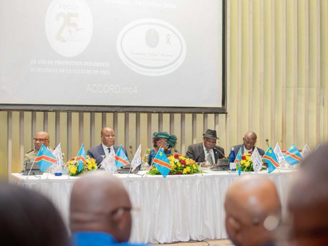 Kinshasa : les Accords de Washington au cœur d’une réflexion nationale sur la justice transitionnelle